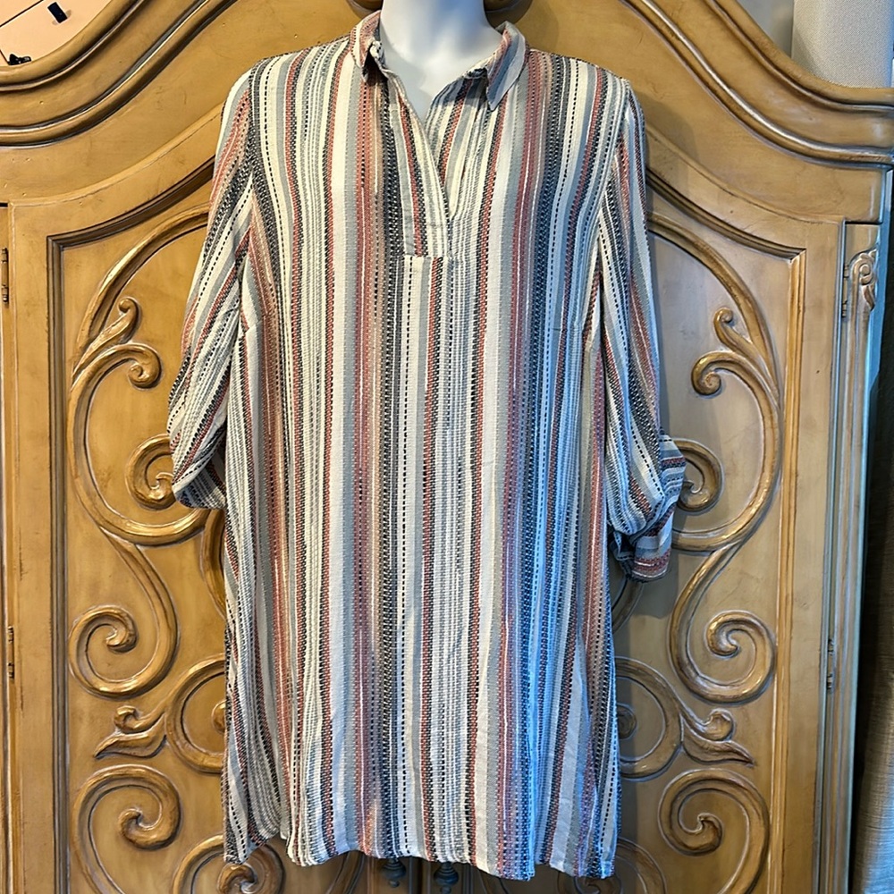 NWT Keep in Touch Woven Shirt dress
